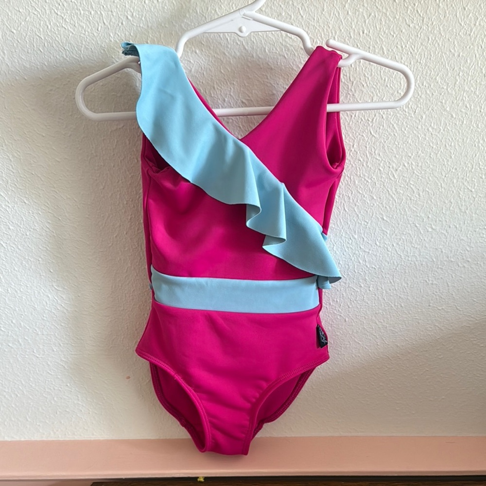 Toddler Girl Evelyn Leotard 2.0 - Hydrangea